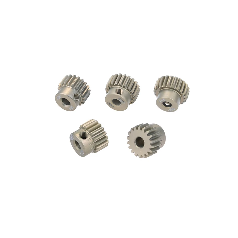 

FBIL-5PCS 48DP 3.175mm Aluminium Pinion Motor Gear Set for 1/10 RC Car Truck