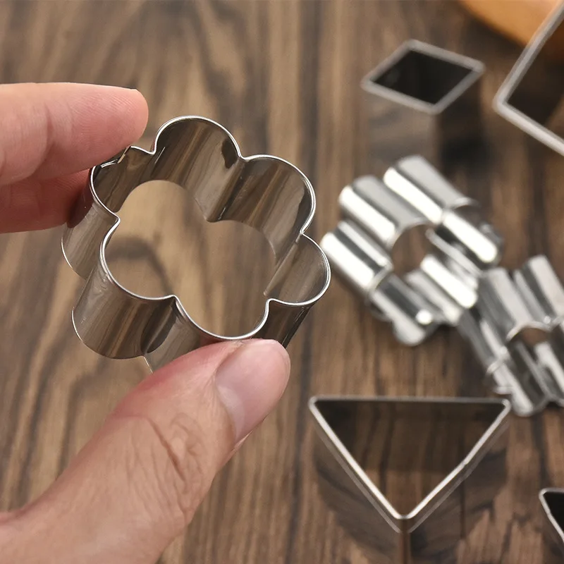 Круглые Формочки печенье Cutter круг DIY Кондитерские пресс форма украшения для
