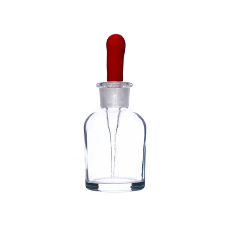 

Dropper with rubber tip dropper 125ml white dropper transparent dropper glass dropper with dropper glass equipment