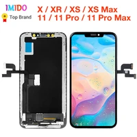 grade display for iphone x xs xr original oled incell lcd for iphone 11 pro xs max se 2020 touch screen support face id 3d touch