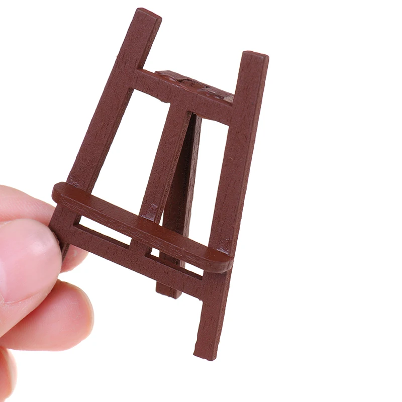 1:12 миниатюрный дощатый деревянный мольберт для рисования пюпитр кукольный домик