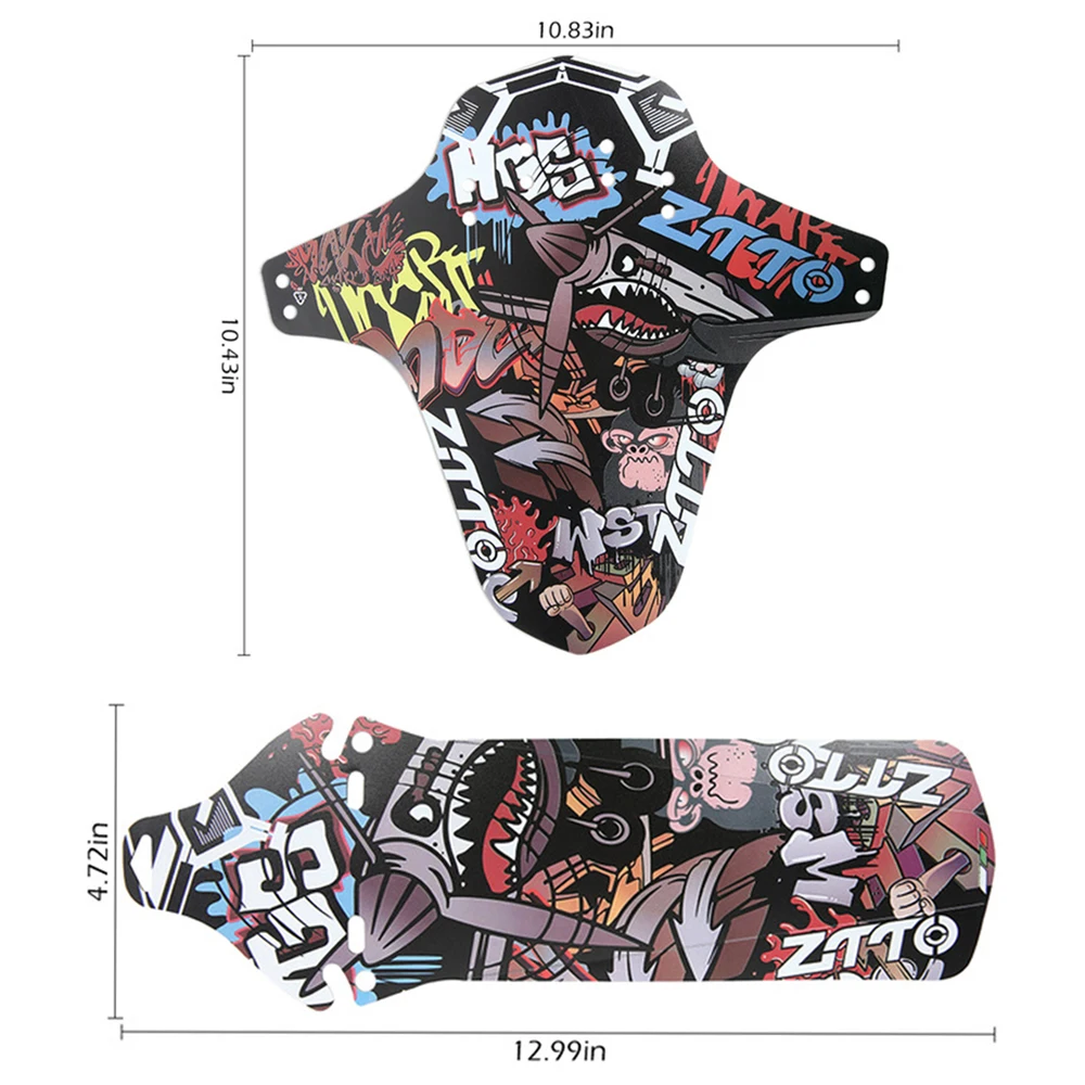 

Mudguard Wheel Wings Fenders Removable Universal Mountain Bike Front Rear Road Bike Bicycle Cycling Accessories