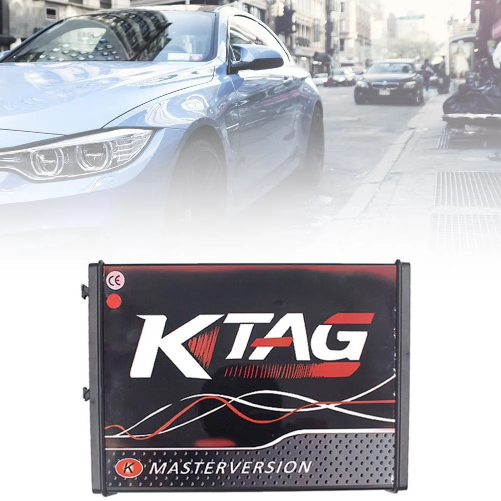 Онлайн EU чтение Ktag V7.020 4 светодиодный ECU чип тюнинг программатор K-tag 7 020 SW V2.25