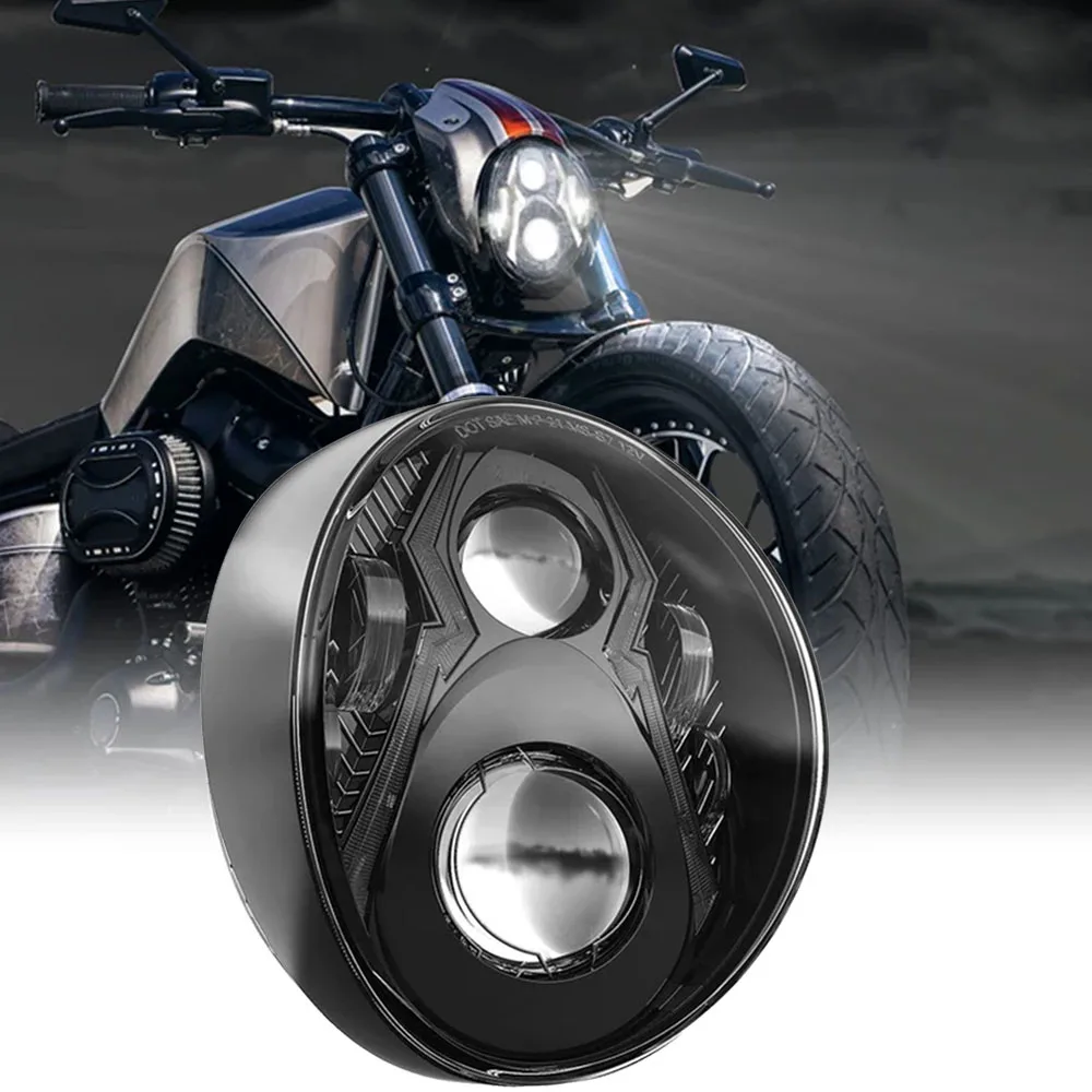 

Налобный фонарь 72 Вт для Softail 114 107 FXBR FXBRS 2018 2019 2020