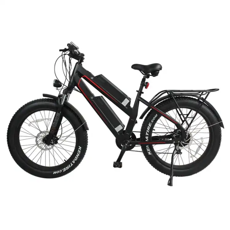 Warehouse Dual Battery Long Range Cheap Price Adult Ebike Fat Tire E Mountain Bike Electric Bicycle For Deliver