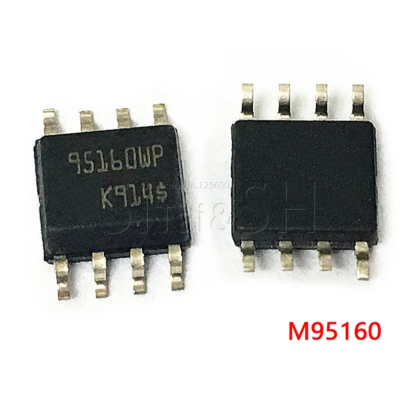10 шт./лот M95160-WMN6TP 95160 95160WP 95160P 95160WQ серийный EEPROM чип памяти для автомобиля memory