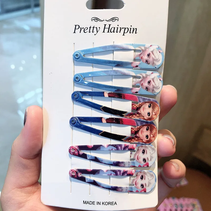 Заколка для волос Холодное сердце 2 6 шт./компл.|Салон красоты| |