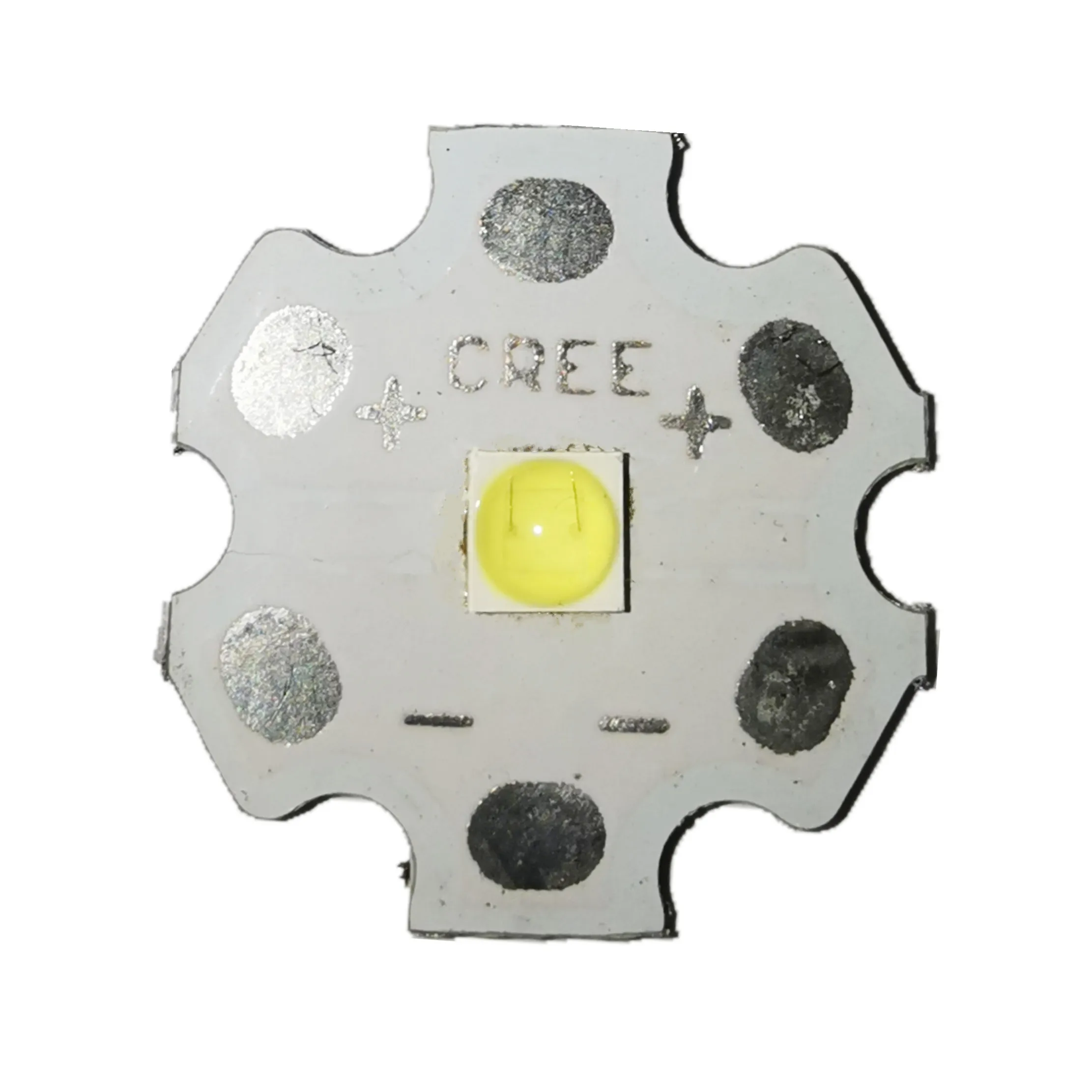 100 шт. 3737 бусины для объектива высокой мощности 20 мм алюминиевая подложка P8 2100MA 7