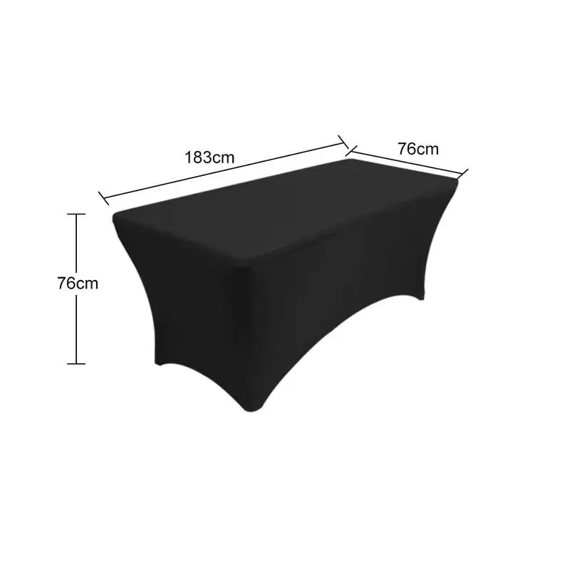 

Beauty Salon Massage Elastic Bed Cover High Stretch Wedding Hotel Birthday Table Cover Buffet Cloth Table Set Tablecloth Deco