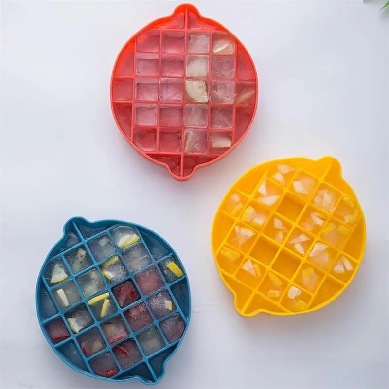 15 сеток Силиконовый поднос для кубиков льда кухонный в форме лимона сделай сам