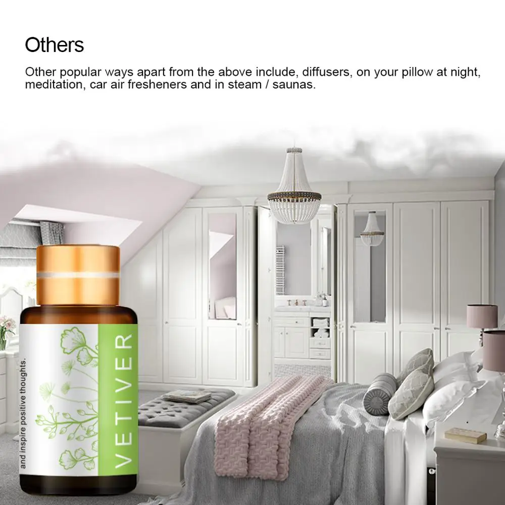 Essential Oils Aromatherapy Oil for aroma Diffuser Humidifier Fragrance of Lavender Tea Tree Rosemary Lemongrass Orang |