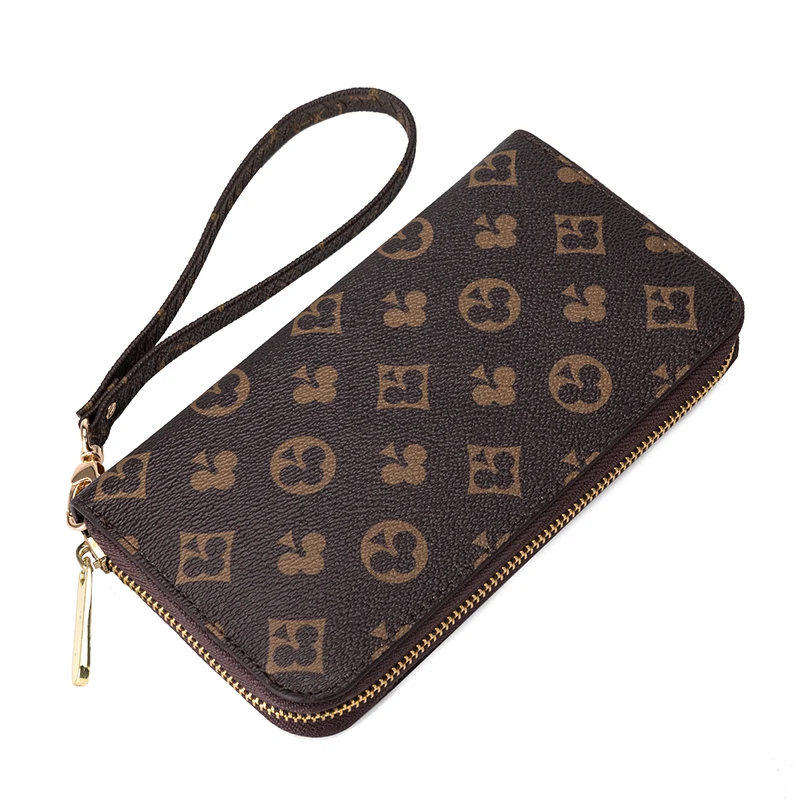

Long Wallet Women Purse Printing Ladies European and American Fashion Handbag Clutch Bag Mobile Phone Bag Female Zipper Wallet