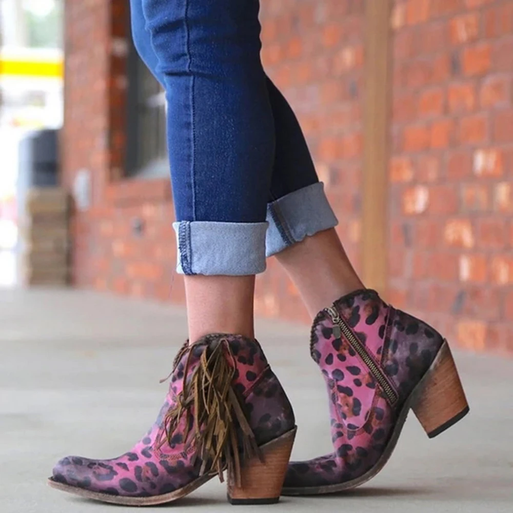 Женские туфли на плоской подошве для девочек богемные ботильоны из