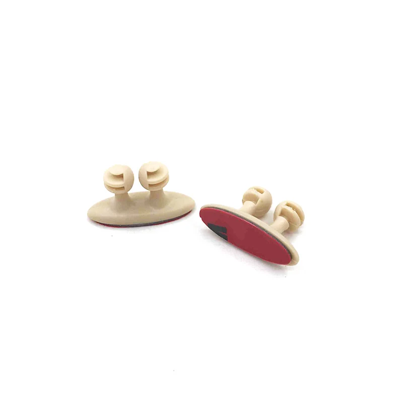 8 шт./партия авто крепежные зажимы автомобильная проводка зажим USB кабель