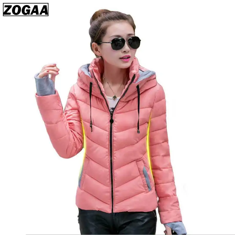 Зимняя куртка женская модная пуховая стеганая Толстая зимняя верхняя одежда
