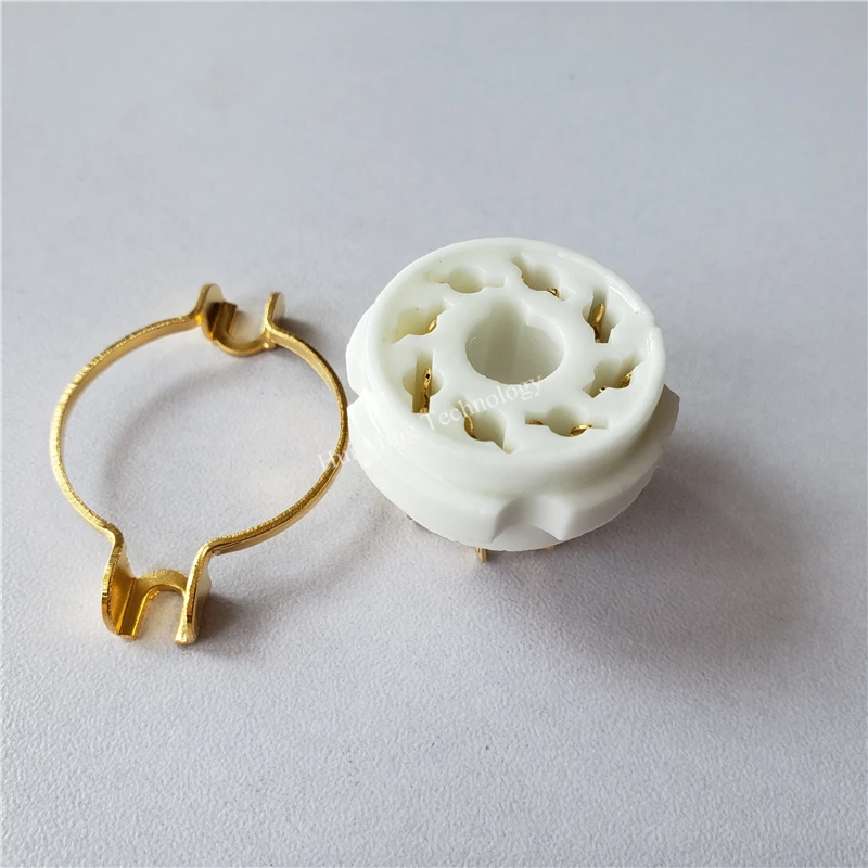 4 шт. керамические трубчатые розетки для EL34 KT88 6SN7 274B 6550|socket 8|socket tubesocket m |