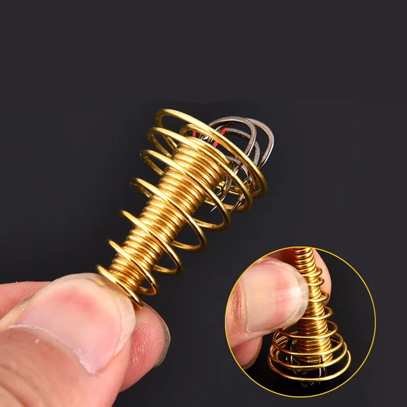 4 шт./лот рыболовный крючок рыболовная приманка ловушка для приманки клетка