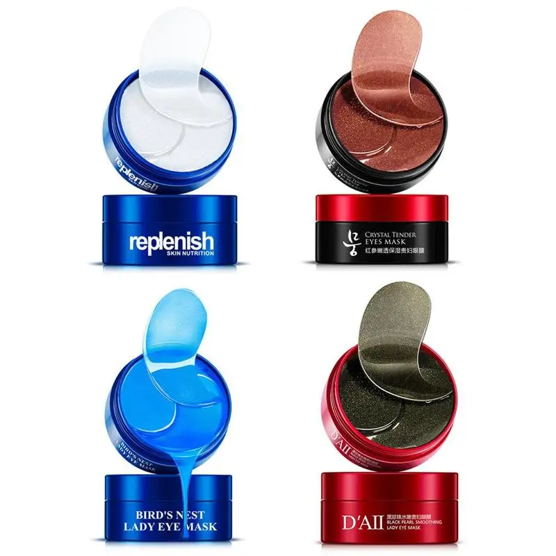 

Маска для глаз, 60 шт./анти-isilandon для глаз с коллагеном, накладки для глаз Уход темные круги удалить гелевая маска для глаз уход за кожей