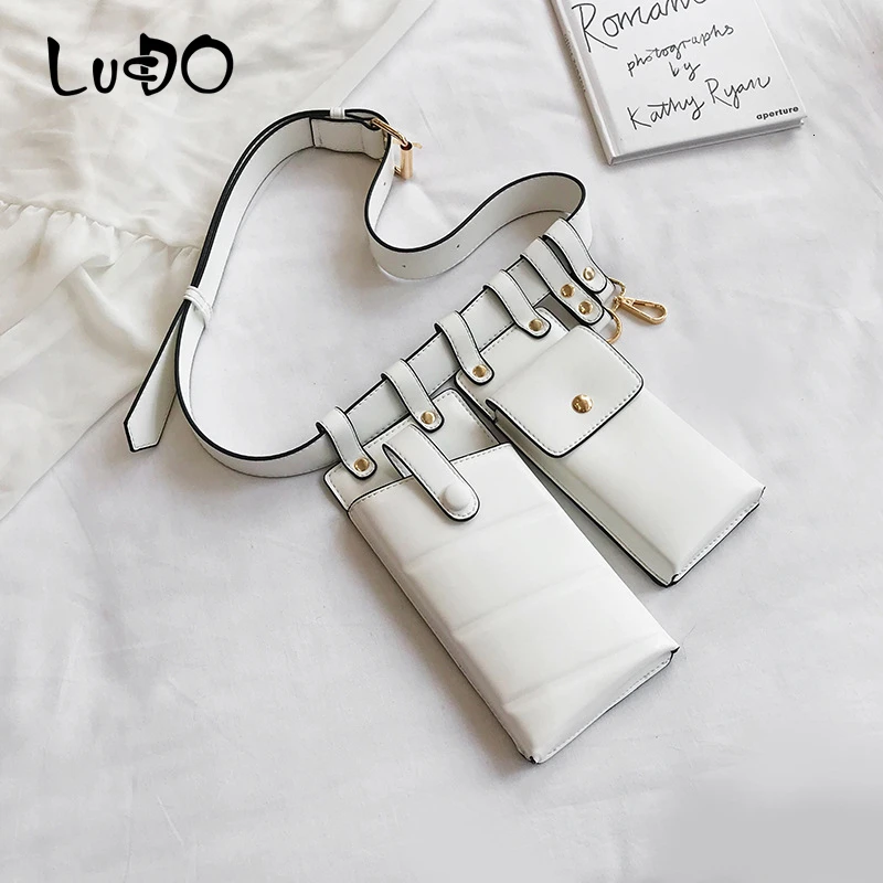

Fashion Women Waist Bag High Quality Leather Waist Pack Ladies Belt Bag Phone Pouch Bags Design Crossbody Chest Bags Fanny Pack