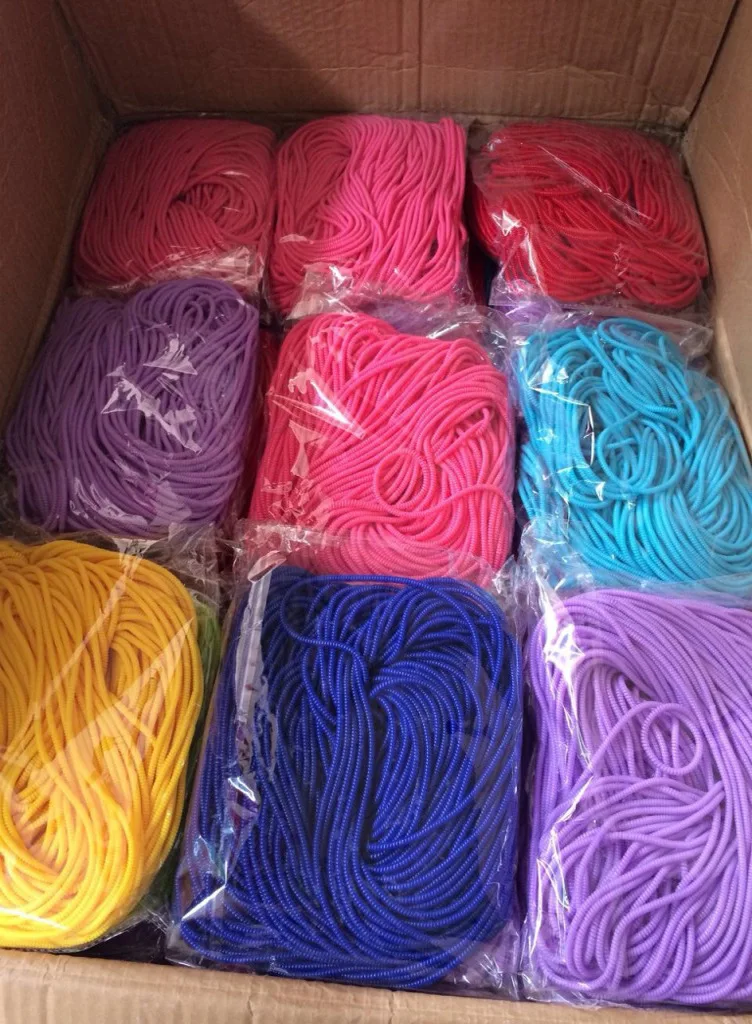 Спиральный USB-кабель для зарядки и передачи данных 60 см протектор проводов