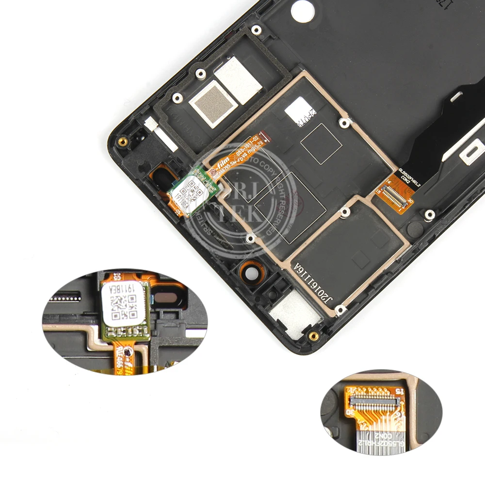 5 &quotдля Lenovo K50 T5 K3 Примечание ЖК дисплей комплектный узел процессора для