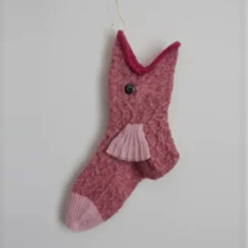 

Новинка, вязаные носки из крокодиловой кожи для женщин и мужчин, зимние теплые носки до щиколотки, напольная одежда для помещений