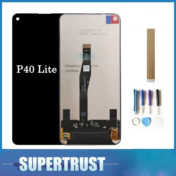 Сменный сенсорный ЖК-экран 6 4 дюйма для Huawei P40 Lite | Мобильные телефоны и аксессуары