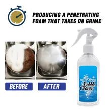 1pc Kitchen Grease Cleaner Multi-Purpose Foam Cleaner All-Purpose Bubble Cleaner Remover Cleaning Product 100ml