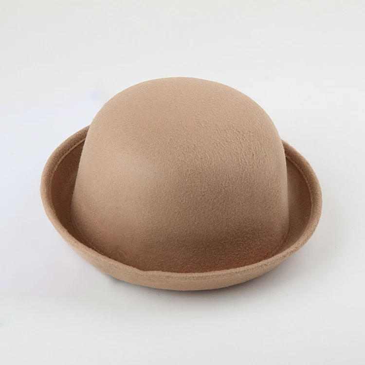 Женские шляпы Fedoras, Осень-зима, модная теплая шерстяная фетровая Ретро винтажная Кепка с животными, не деформированная Кепка Fedoras s для женщин - Цвет: 4