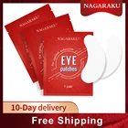 Накладки NAGARAKU под глаза для наращивания ресниц, клейкие патчи, инструменты для косметические обертки