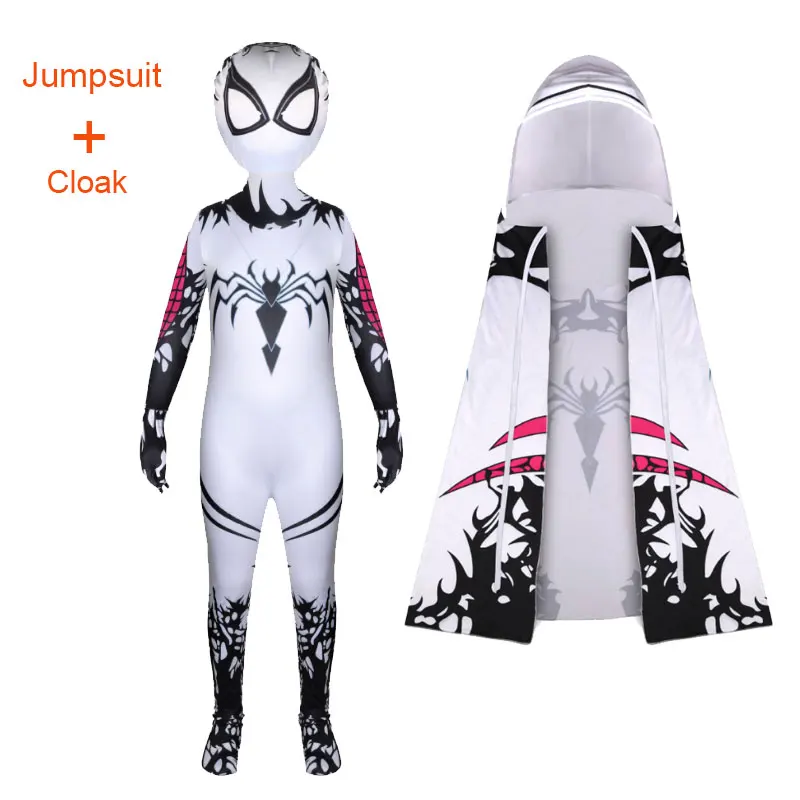 2020 Хэллоуин новый продукт мультфильм косплей костюм супергерой Паук форма
