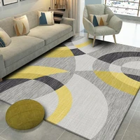 geometric floor carpet for living room bedroom coffee table rug modern printing washable kids play mat home decor