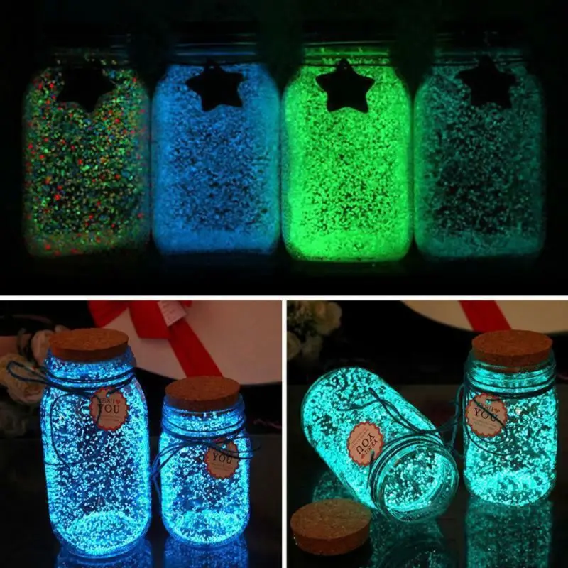 

10 Colors Fluorescent Bright Glow In Dark Sand Powder Luminous Pigment Resin Mold Colorant Jewelry making 100G/3.5Oz