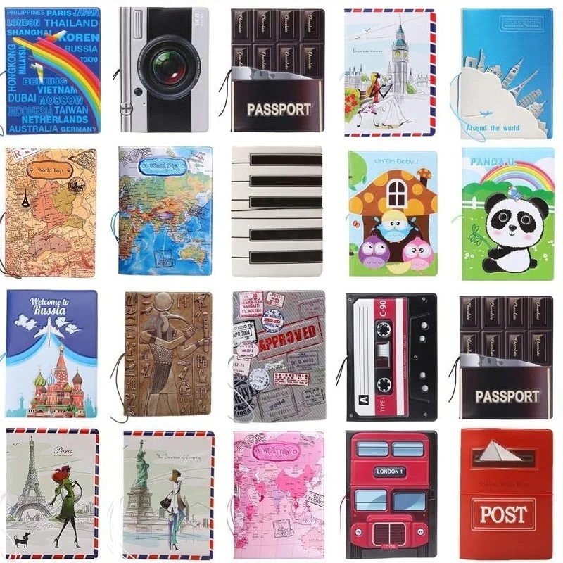 22 разных стиля обложек для паспорта с героями мультфильмов. Классные мальчики