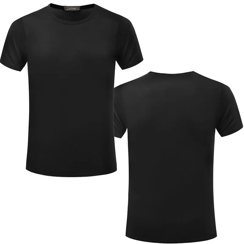 Solid Black Футболка короткий рукав модная Фирменная Новинка Мужская футболка индийский с принтом, повседнедневые, свободные fit с О-образным вырезом мужские футболки футболка TX80 R - Цвет: Solid Black