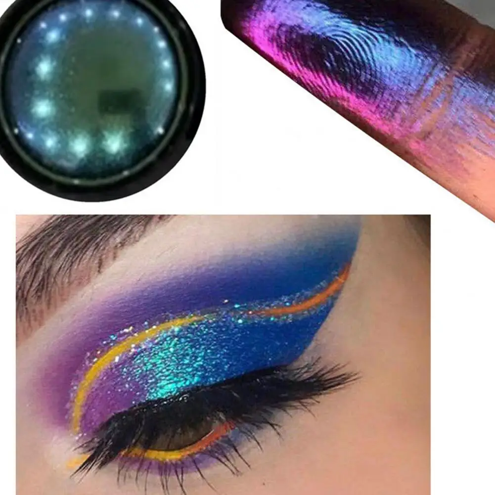 Chameleon eyeshadow Metallic Shiny Eyeshadow Palette Powder Pigment Professional Eyes Makeup Party Cosmetic |