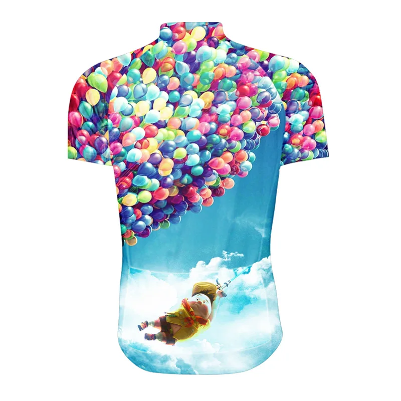 Мужская футболка для велоспорта с коротким рукавом в стиле ретро MTB езды на