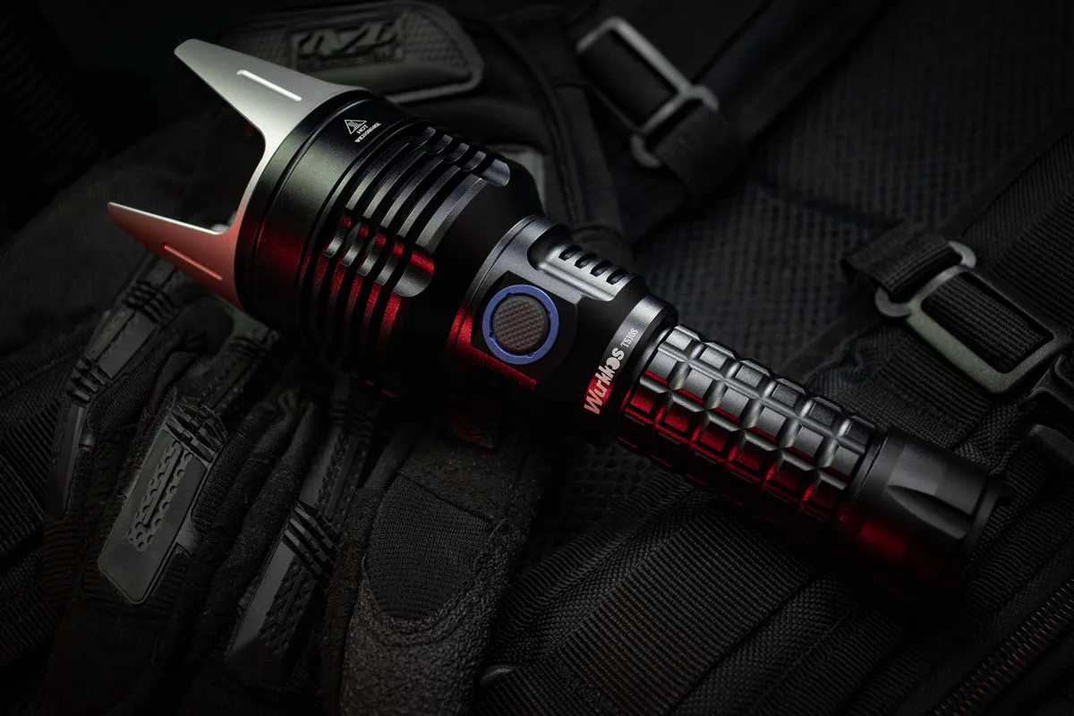 Günstig Wurkkos TS30S USB C Wiederaufladbare 21700 Taschenlampe SBT 90,2 Leistungsstarke LED Licht 6000lm Mit Extra Edelstahl Lünette Anduril Version