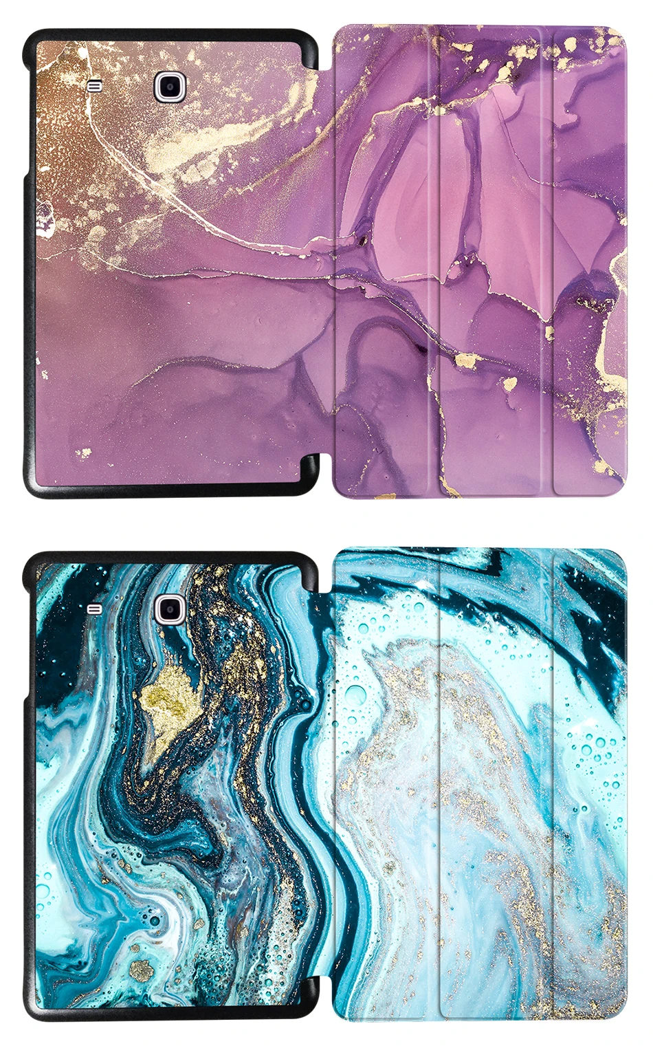 MTT чехол для samsung Galaxy Tab E 9,6 ''T560 T561 SM-T561 T565 Funda откидной трехслойный чехол из искусственной кожи с мраморной текстурой для планшета
