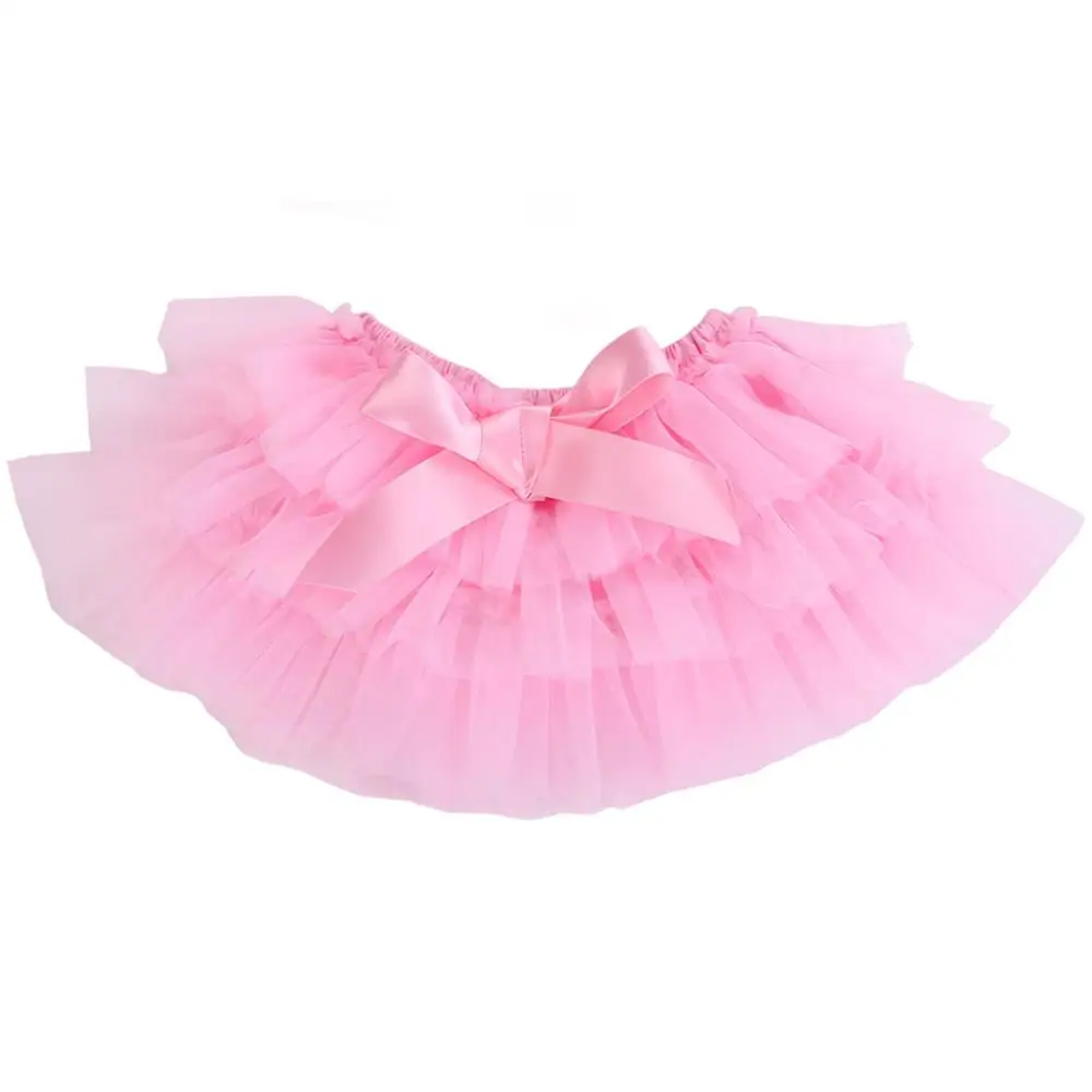 Детская балетная юбка пачка с рюшами для новорожденных девочек вечерние юбки
