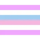 Флаг ЛГБТ Yehoy 90x150 см Bigender Pride