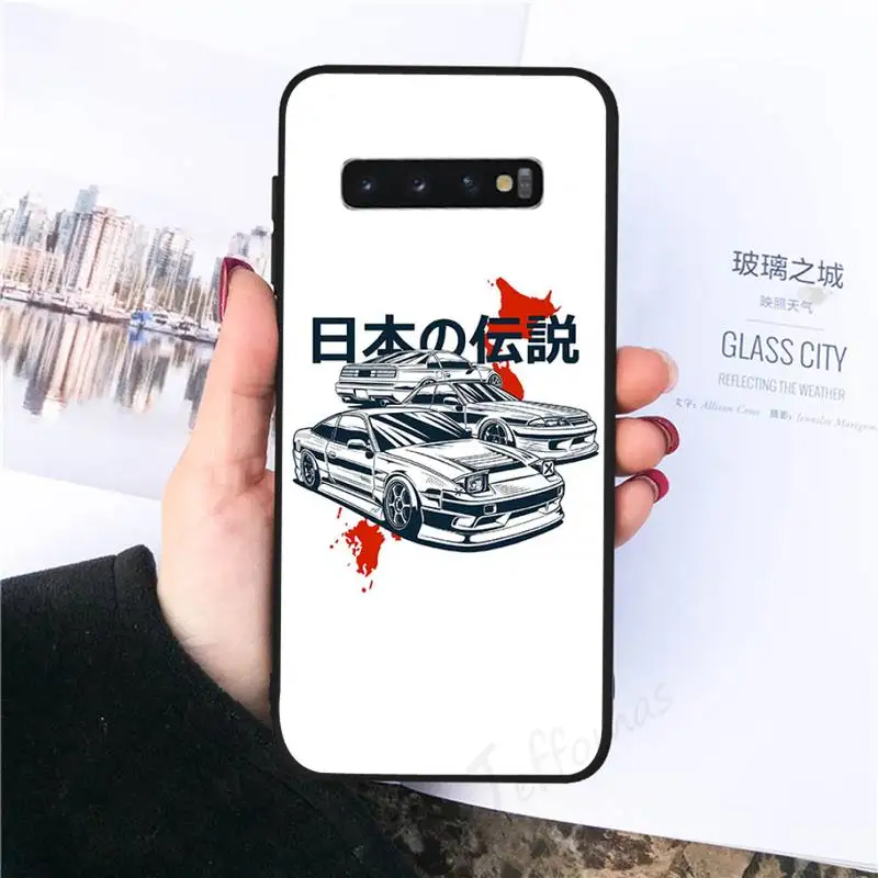 

sports car jdm drift Phone Case For Samsung galaxy S 8 9 10 20 21 30 A 30 50 51 70 note 10 plus Ultra 5g