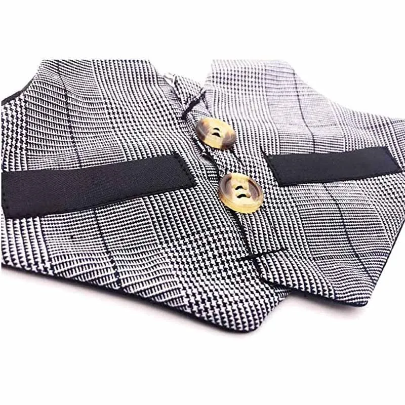 Комплект из жилета и поводка с кроликом регулируемый официальный костюм для