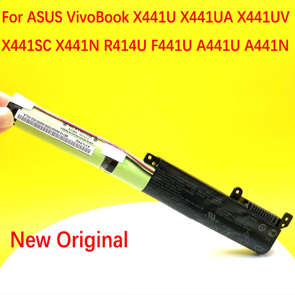 

Новый оригинальный A31N1537 Аккумулятор для ноутбука ASUS VivoBook X441U X441UA X441UV X441SC X441N R414U F441U A441U A441N