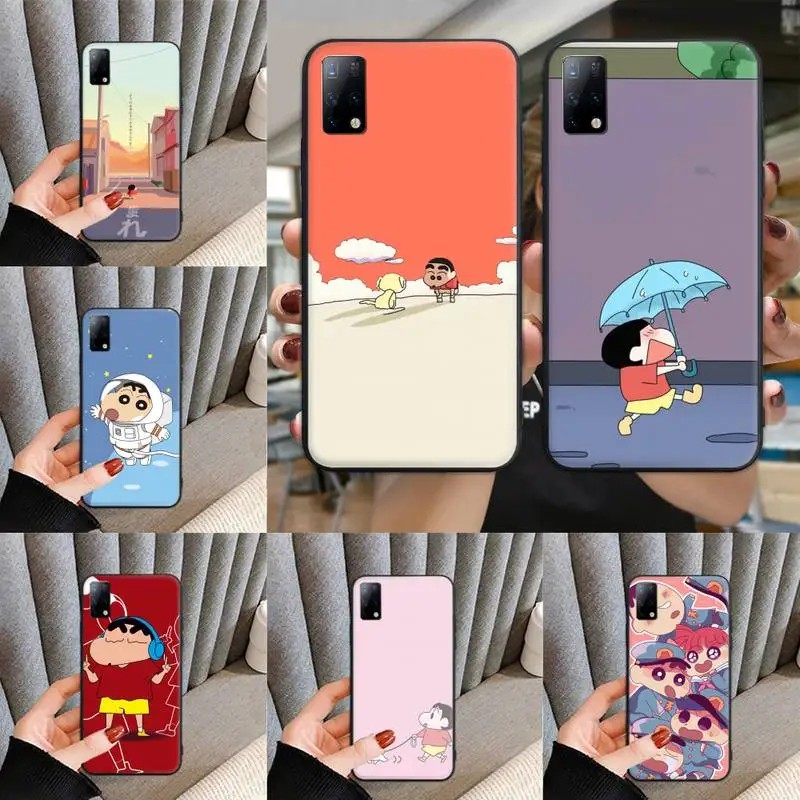 

Cartoon Crayons Shin cute Chan Phone Case For xiaomi note10 note3 note2 max3 max2 9 8 6 5 lite pro plus se soft Cover Fundas