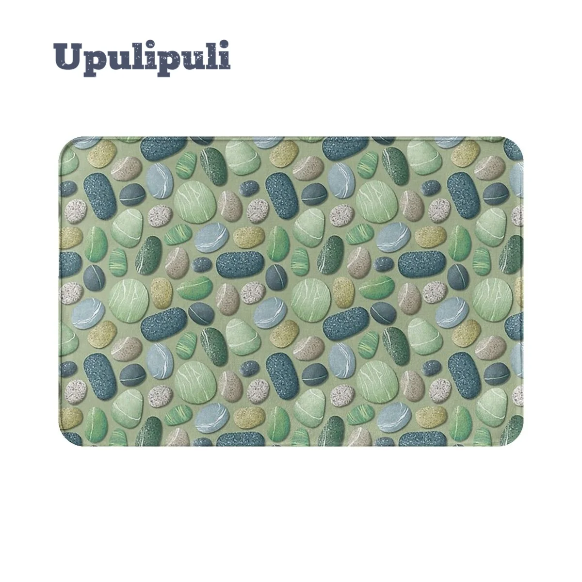 Морской фланелевый коврик Нескользящий Впитывающий Коврик для дома ванной