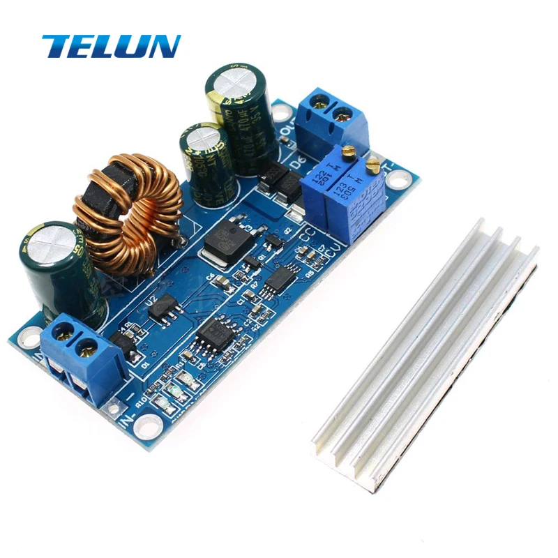 3A постоянный ток напряжения Регулируемый Автоматический Бак-повышающий