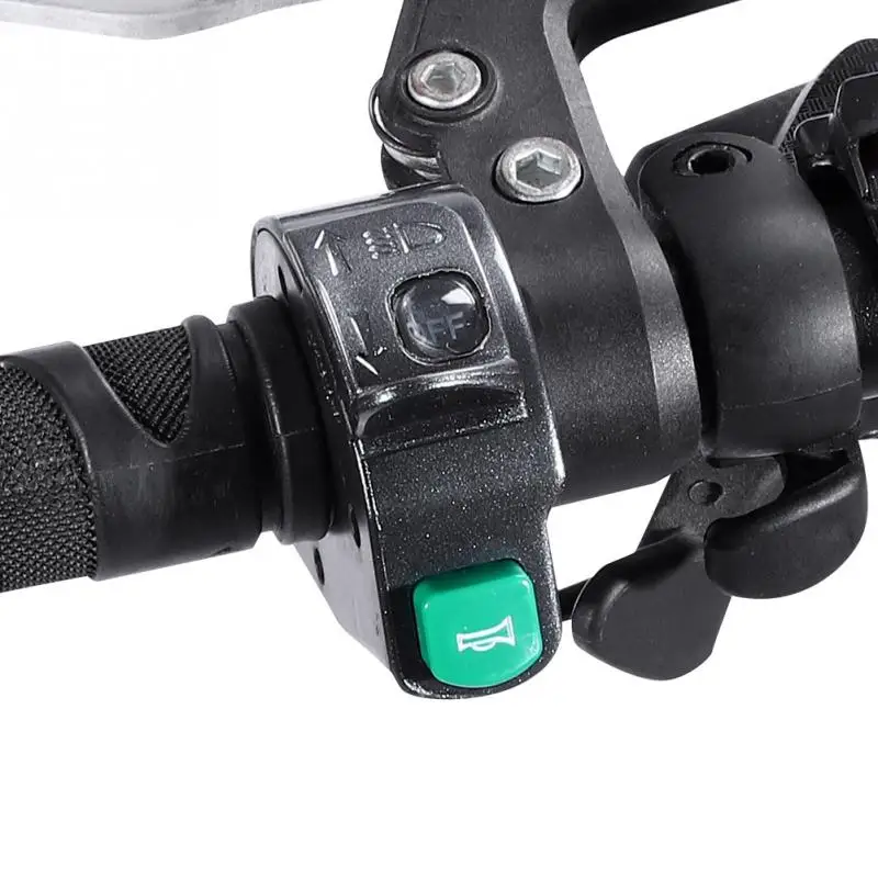 2 в 1 переключатель сигнала на руль электрического велосипеда|Аксессуары для