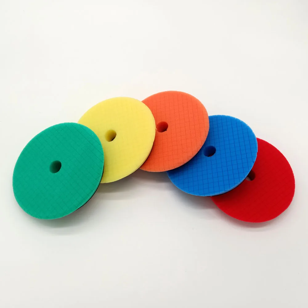 

4/6/7 Inch Polish Pad Europe Sponge Different Hardness Polishing Car Sponge Pad For Dual Action polisher