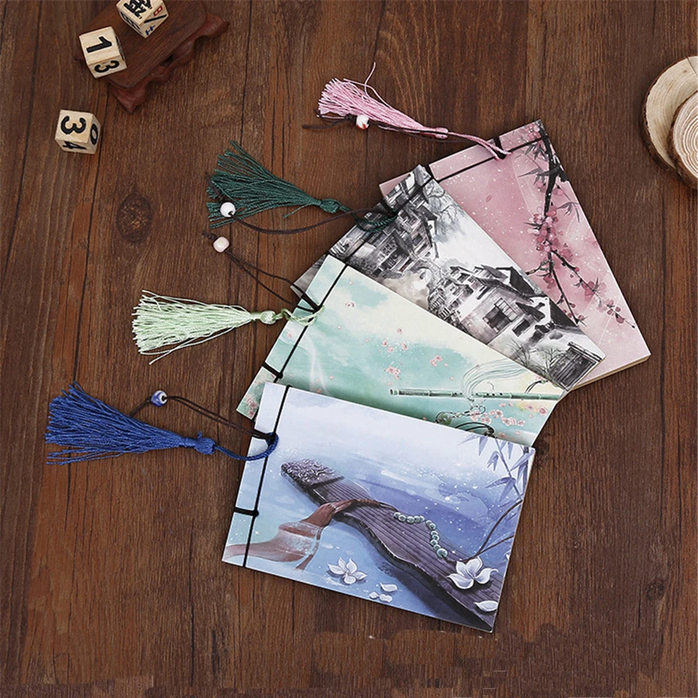 1 шт. креативный винтажный блокнот в китайском стиле ретро Блокнот ручной работы